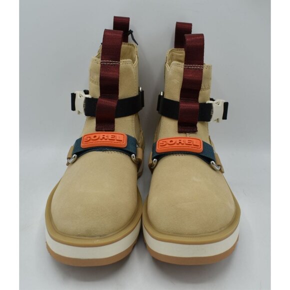 Sorel Womens Size 7.5 Hi-Line EQ Ceramic Suede Waterproof Chelsea Boots Shoes - Picture 2 of 9